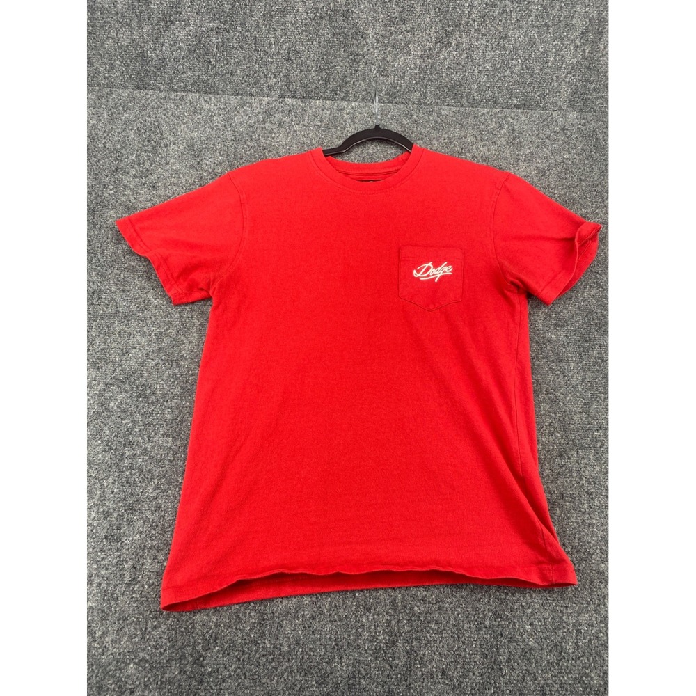 Reason x Dodge Demon Pocket T-Shirt Mens Medium Red Graphic Limited Edition Tee